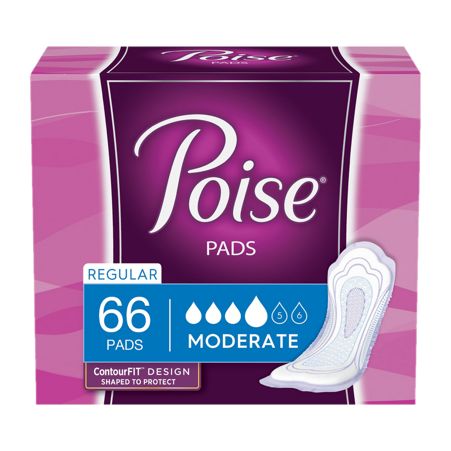 Retrial of Poise Pads for Women (Moderate)